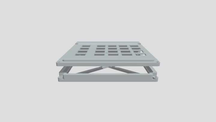 Keyboard Housing 3D Model