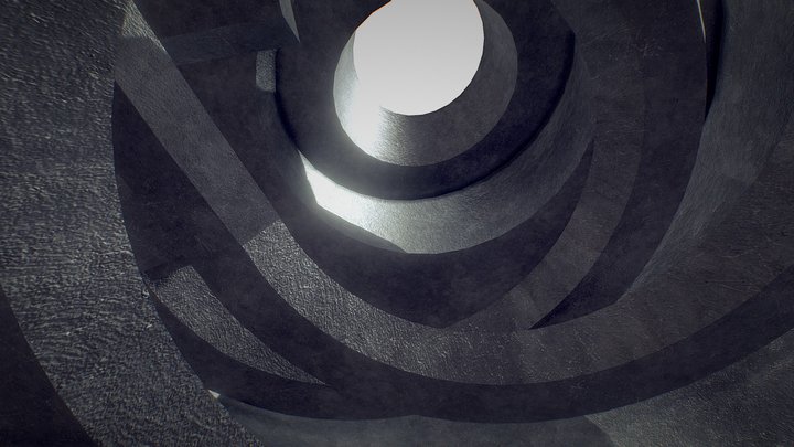 VR Spiral Stair Case (Not baked) - Free