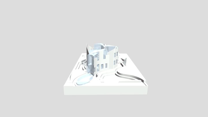 studio house 11-12 model 3D Model