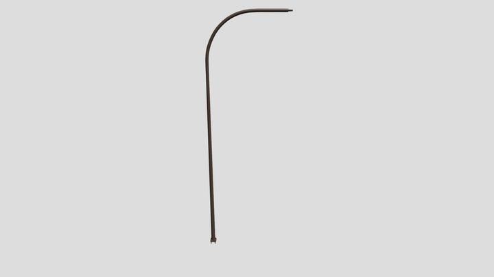 Antique Lighting Davit Arm 3D Model