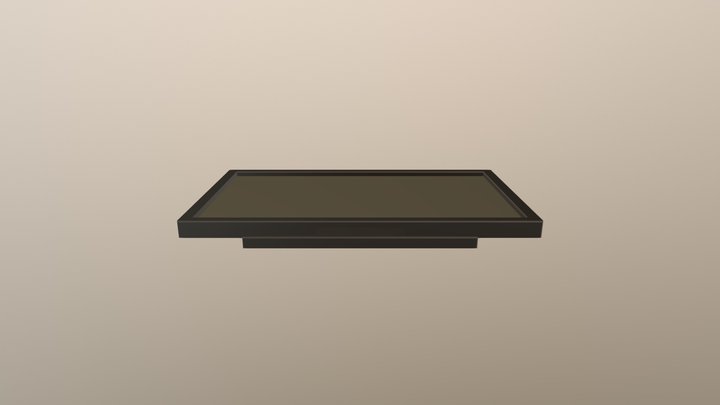 Television Model (Beginners) 3D Model