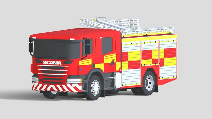 Scania P280 Appliance 3D Model