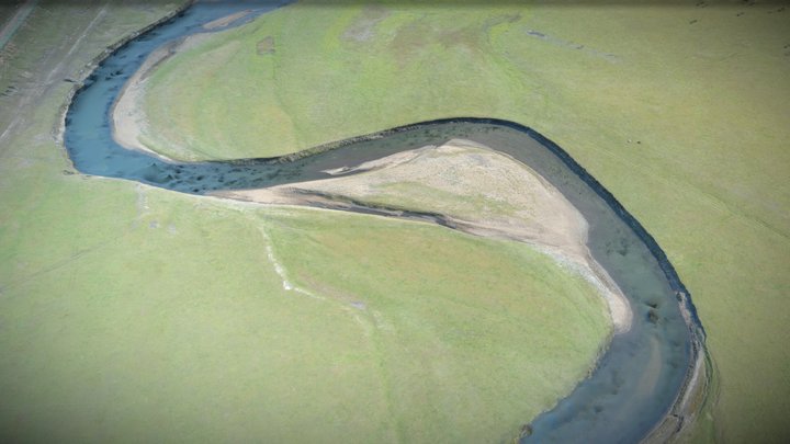 The Hulunbeir Grassland and the Mozhgrad River – Modello 3D gratuito STL
