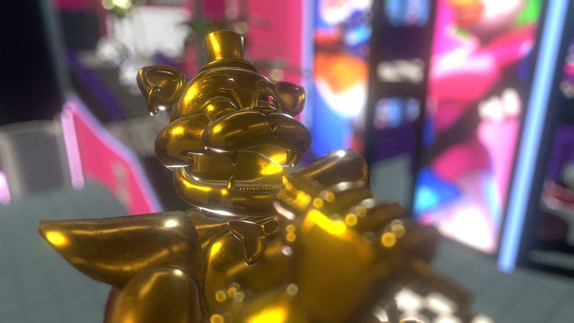 C4D/FNaF] FNaF 1, 2, And 3 Map Light Pack