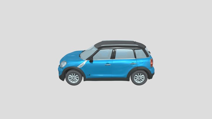 Mini Cooper Countryman 2016 3D Model