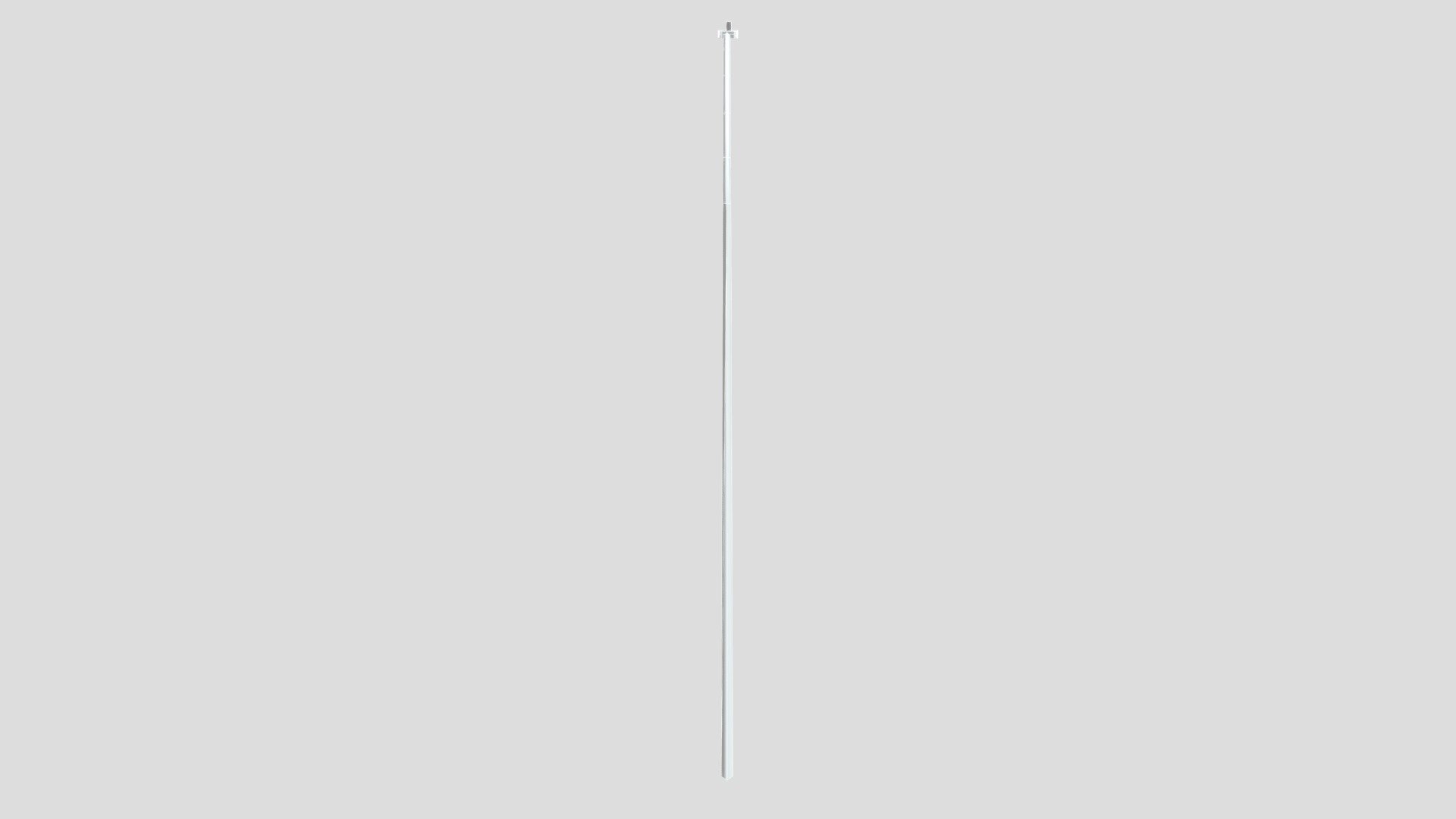 Poste de Luz SP single curved — Sketchfab embed 3D viewer