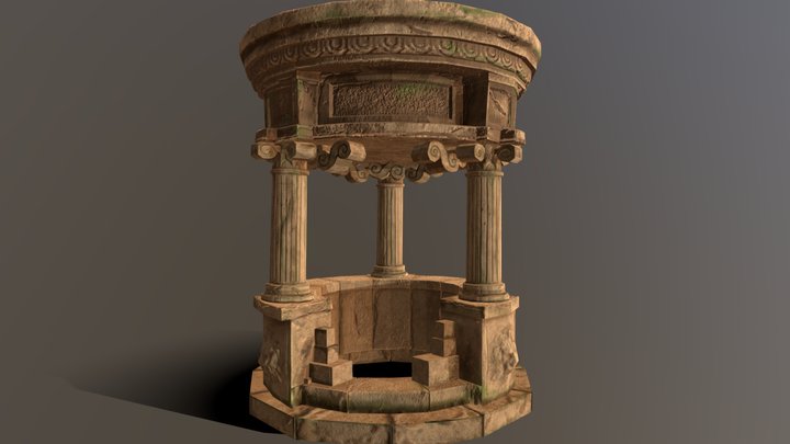 Stone Well 3D Model