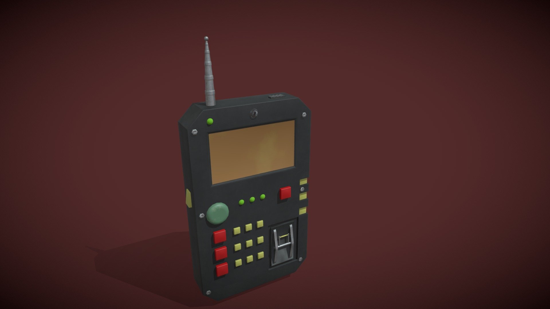 Comunication Device - Download Free 3D model by Blenderolokos [ef20a37 ...