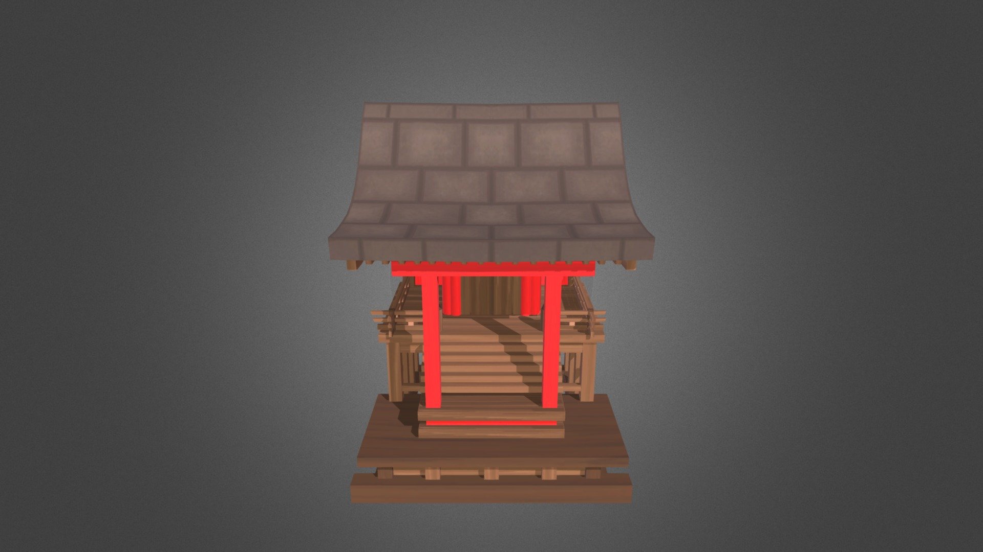 Shrine - 3D model by Sabbe_Jade [ef20bed] - Sketchfab