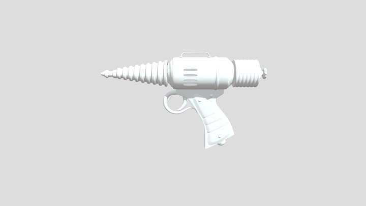 Leaser Gun 3D Model