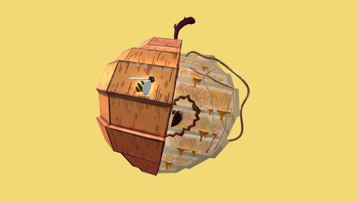 Honey Apple~ 3D Model
