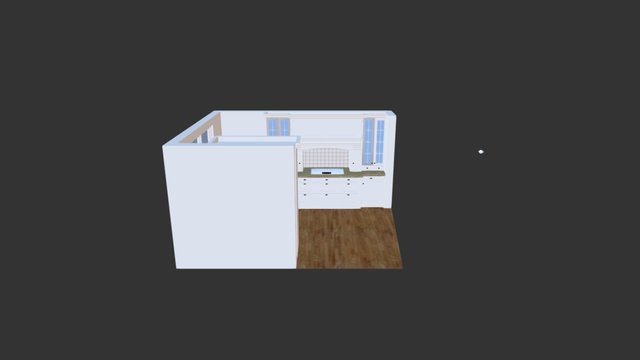 Kitchen F4 3D Model