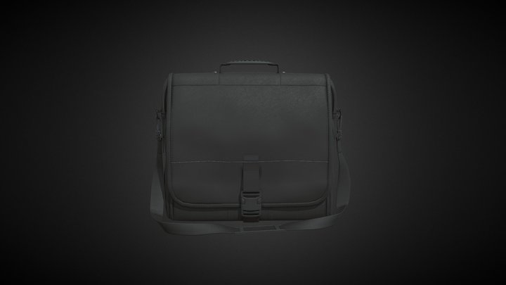 Messenger Bag 3D Model