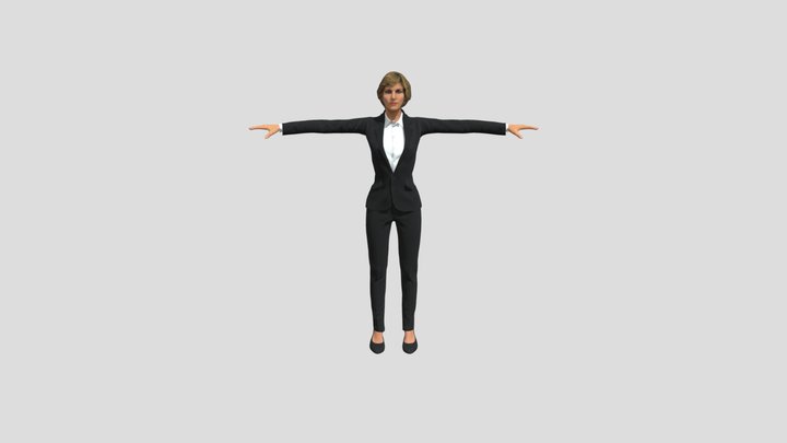 PRINCESS OF WALES, DIANA 3D Model