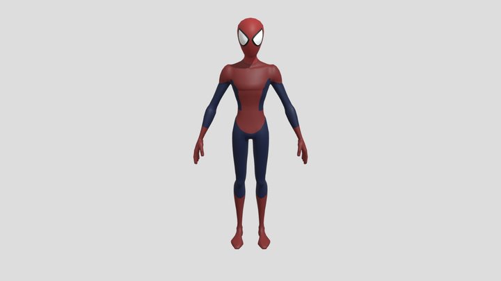 SpiderMan FanArt 3D Model