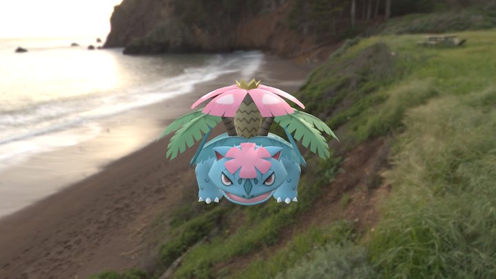 Mega Venusaur - Godoy 3D Model