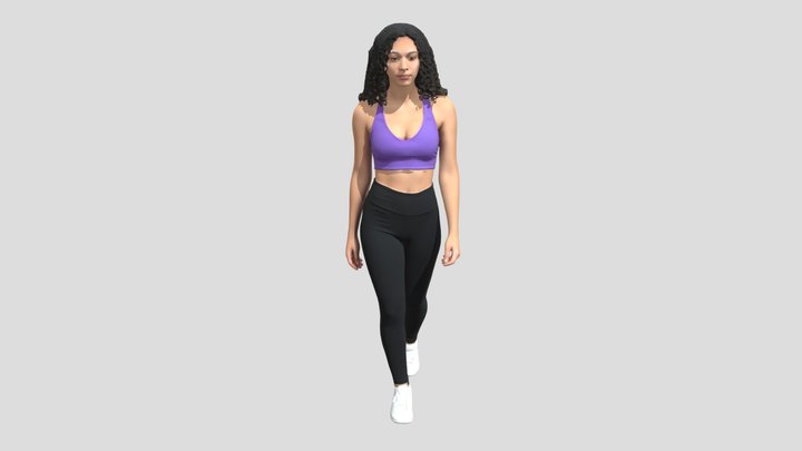 Purple Power Walk – Modèle 3D gratuit STL