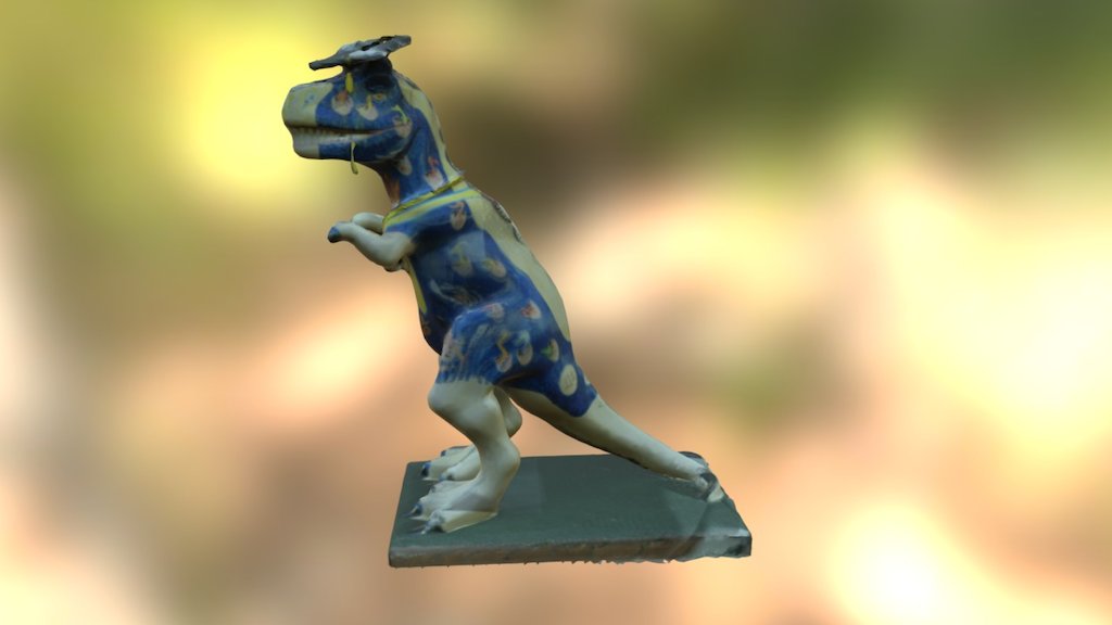 Educated Tyranosaurus Rex Sculpture