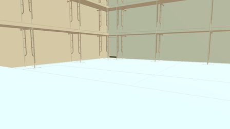 Scaffolding Theatre 3D Model