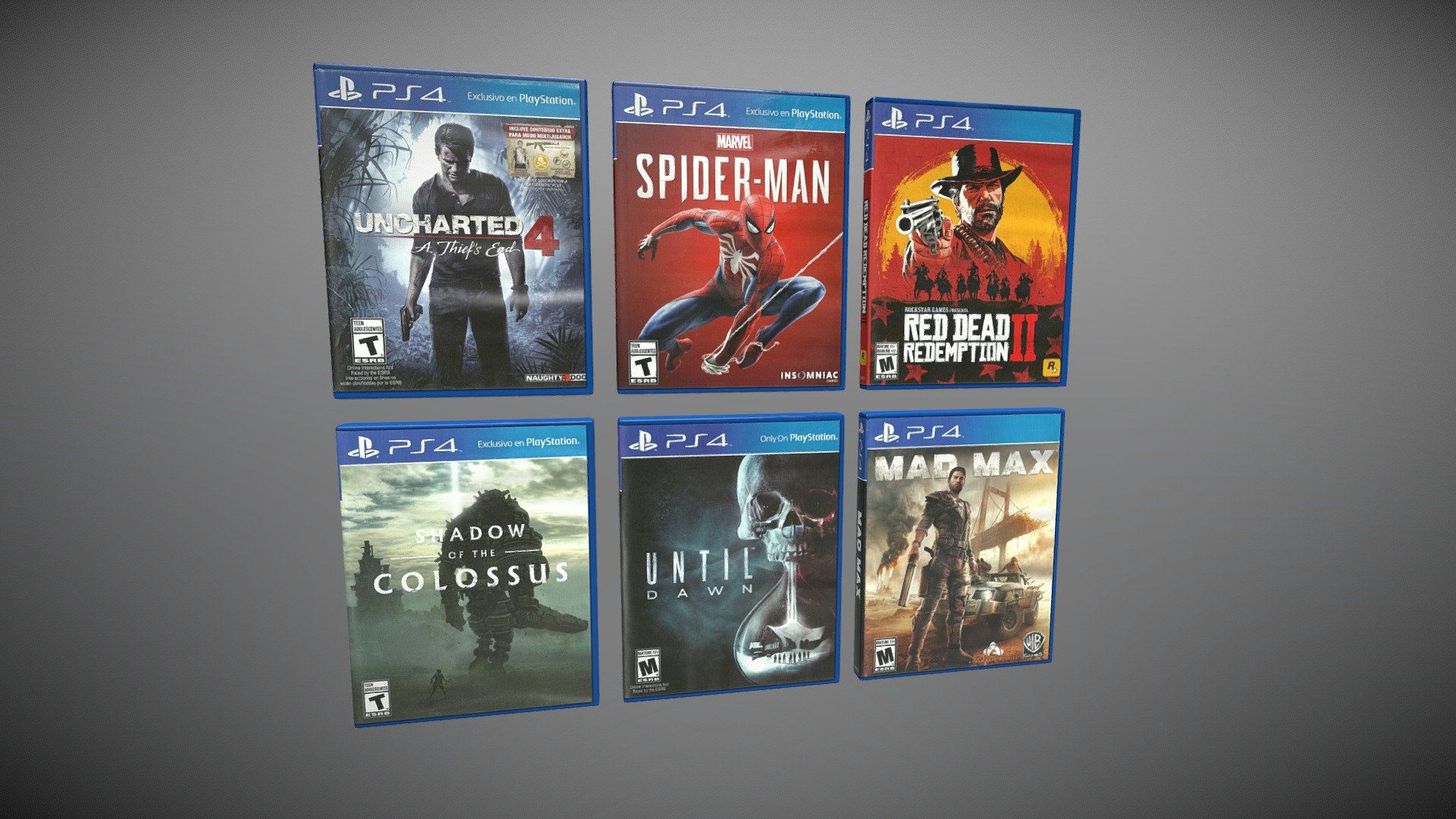PS4 Games Collection