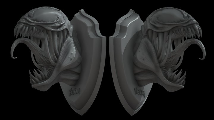 Marvel Venom Hunter Trophy STL