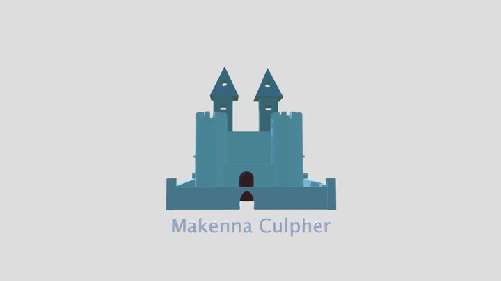 Castle 3D Model