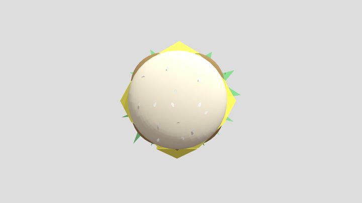 Burger 3D Model
