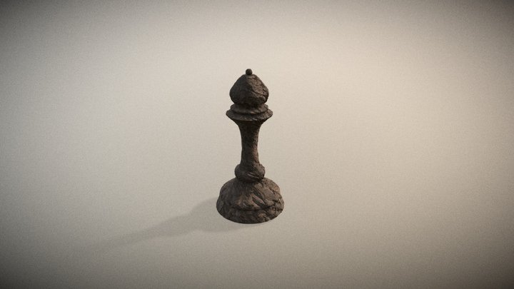 Bishop (Chess) v2 3D Model