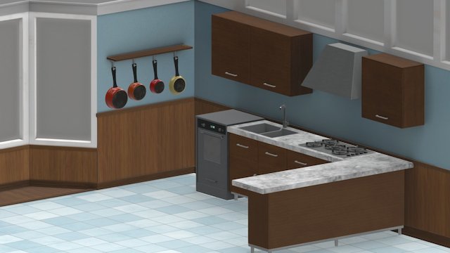 Kitchen 3D Model