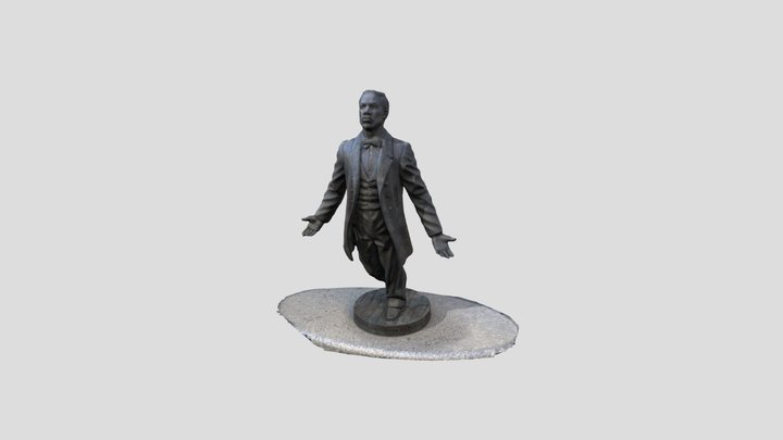 Octavius V. Catto Memorial Statue 3D Model