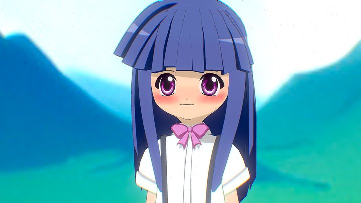Rika Furude 3D model 3D Model