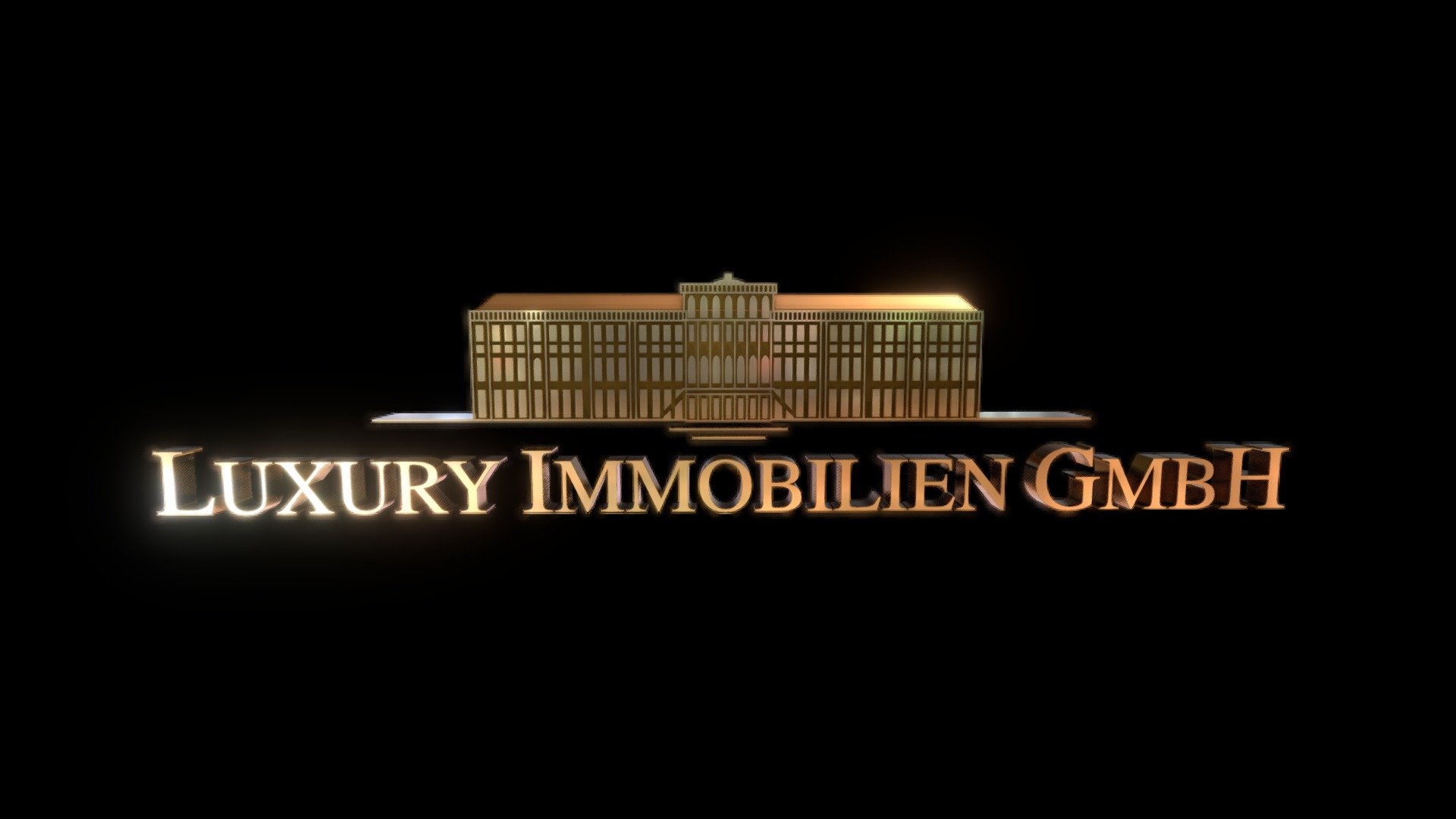 Luxury Immobilien GmbH LOGO - 3D Model By Maksym.lyakhov.maxlama ...