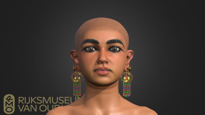 Tutankhamun (re-interpretation) 3D Model