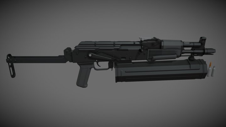 low-poly Type 98-3 – Modello 3D gratuito STL