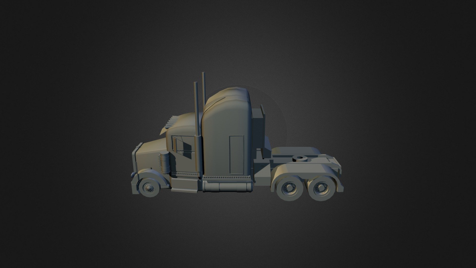 Truck in primitives - 3D model by CheyobanDW (@cheyobandewinter ...