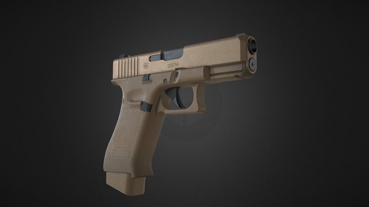 Glock - 19 3D Model