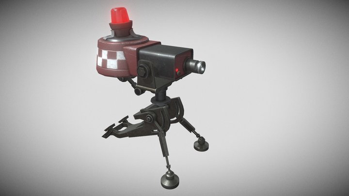 Diploma_Mini-Senty Gun_XYZ 3D Model