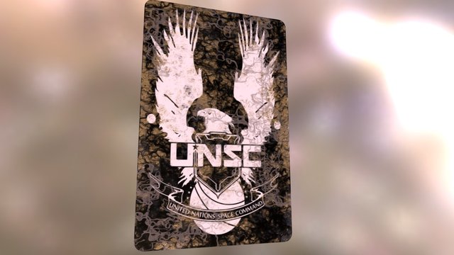 Halo Cardback pretest 3D Model