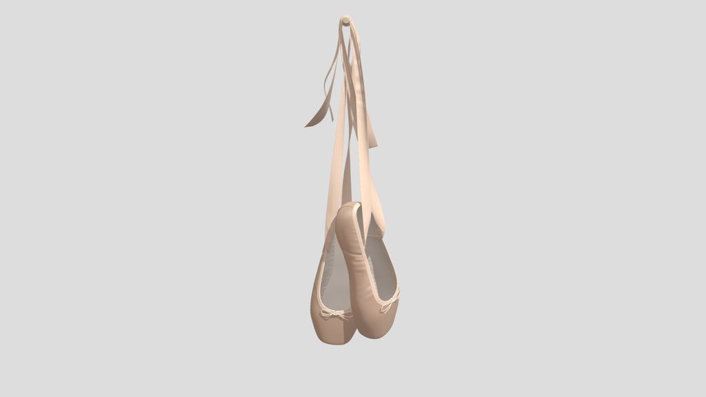 Ballet Shoes Hanging