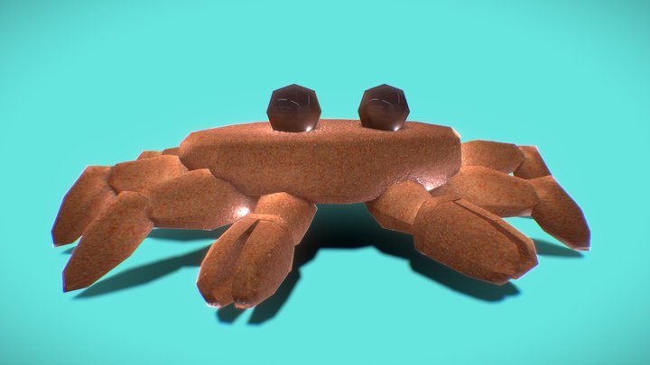 Crab Walk 3D Model