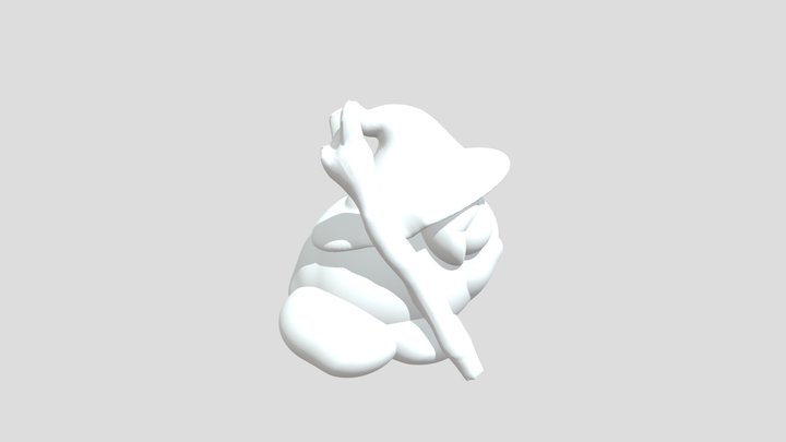 Frogwiz 3D Model