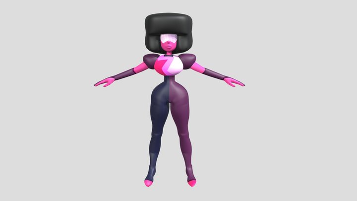 Garnet Steven Universe 3D Model