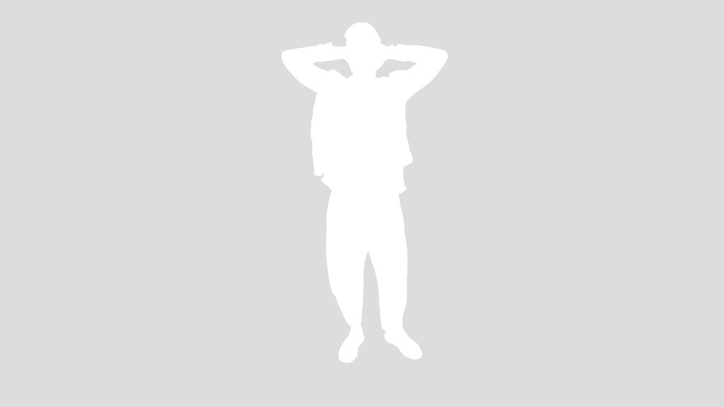 Guy With Hands Behind Head