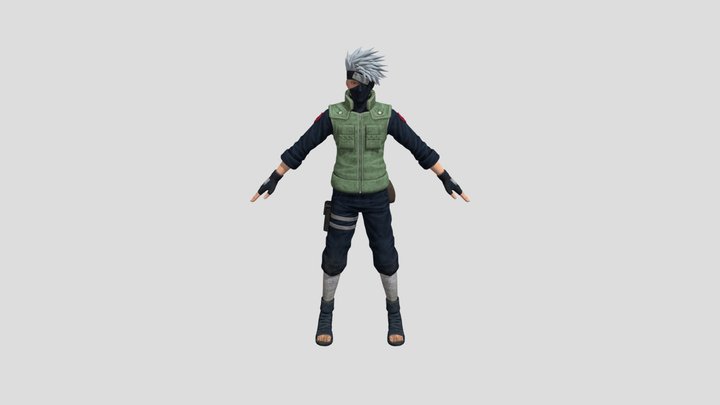 Kakashi_hatake 3D Model