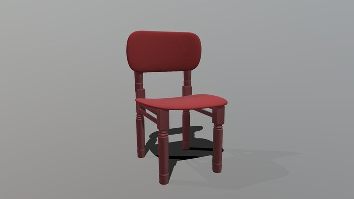 Dining Chair 3D Model