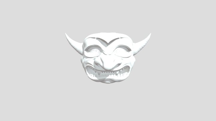 Demonic Visage 3D Model