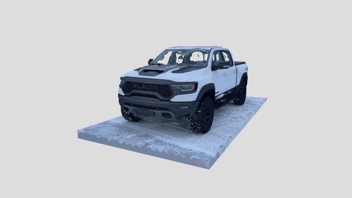 Dodge Ram 1500 TRX 3D Model
