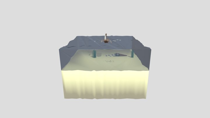 ShipScene 01 3D Model
