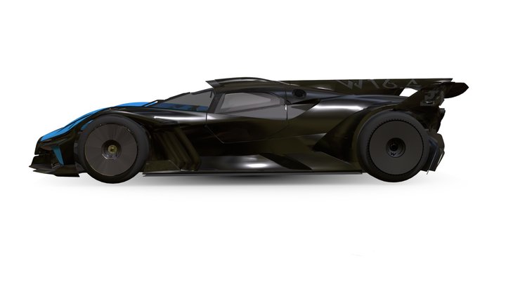 Bugatti Bolide - 2021-present 3D Model