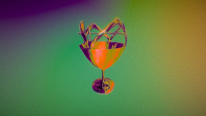 Glass of love – Modello 3D gratuito STL